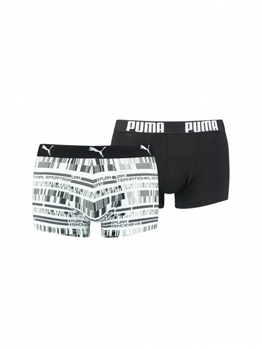 Набор трусов PUMA Men Aop Trunk 2p модель 935034 Фото