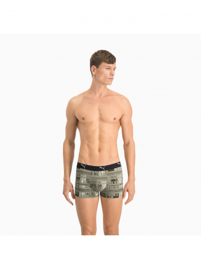 Набір трусів PUMA Men Aop Trunk 2p модель 935034 — фото 3 - INTERTOP