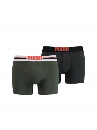 Набір трусів PUMA Placed Logo Boxer 2p модель 906519 - фото