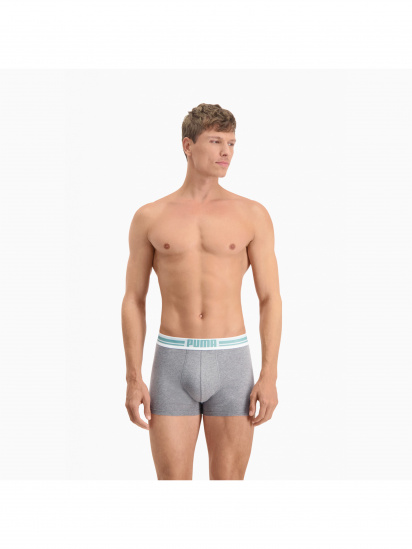 Набір трусів PUMA Placed Logo Boxer 2p модель 906519 — фото 3 - INTERTOP