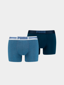 Набір трусів PUMA Placed Logo Boxer 2p модель 906519 Набір трусів PUMA Placed Logo Boxer 2p модель 906519 Фото