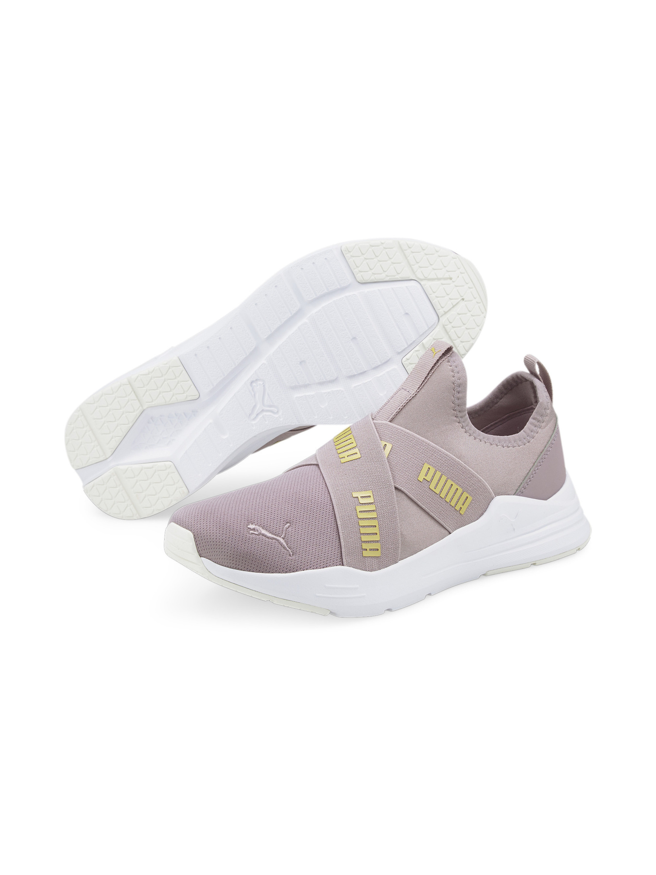 Кроссовки повседневные PUMA Wired Run Slipon Wmns модель 382299 Фото