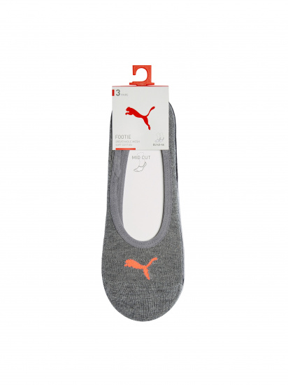Набір шкарпеток PUMA Footie 3P Unisex модель 906930 - фото