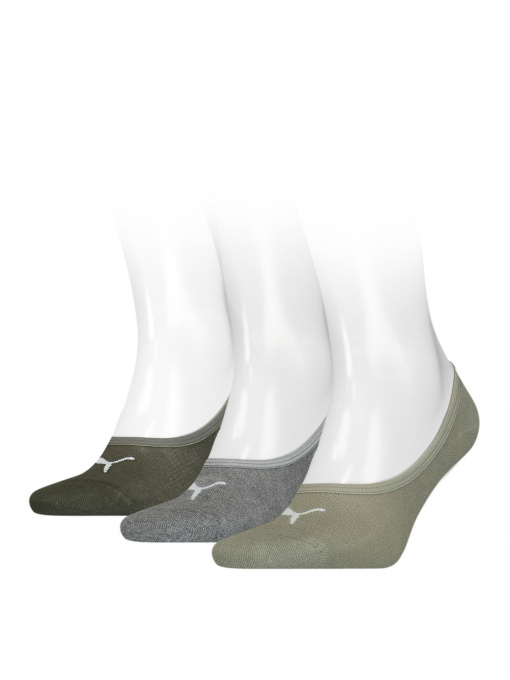 Набор носков PUMA Footie 3P Unisex модель 906930 Фото