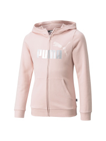 Кофта спортивная PUMA Ess+ Logo Full-zip Hoodie модель 587048 Фото