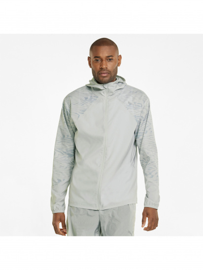 Демісезонна куртка PUMA Run Graphic Hooded Jacket M модель 521405 — фото 3 - INTERTOP