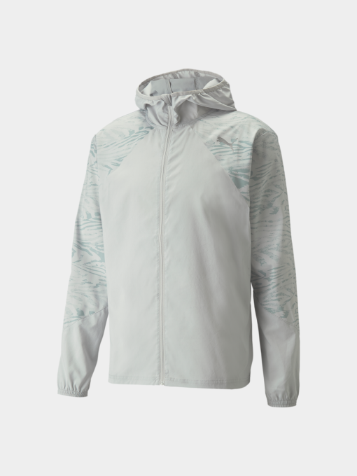 Демисезонная куртка PUMA Run Graphic Hooded Jacket M модель 521405 Фото
