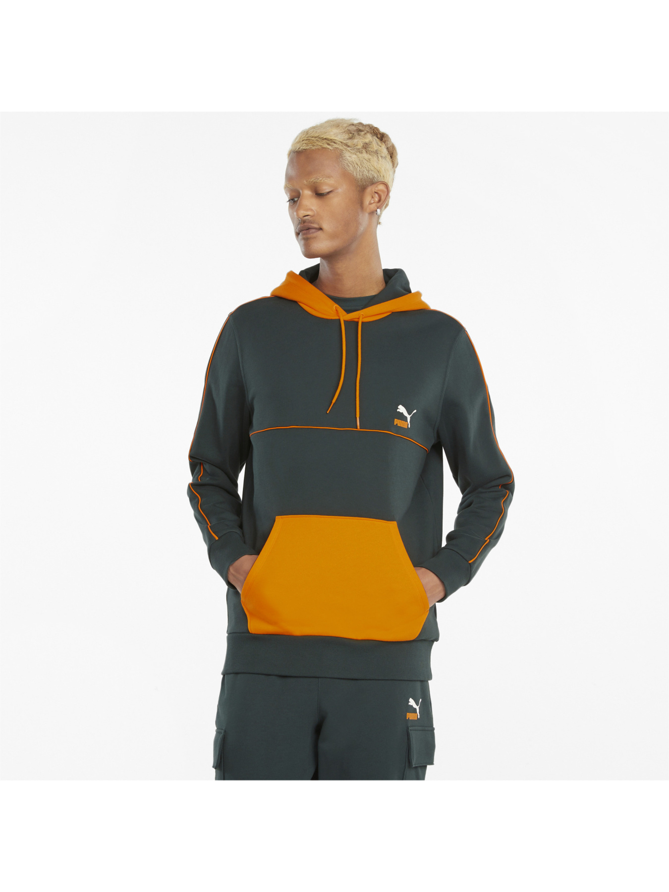 Світшот PUMA Clsx Piped Hoodie Tr модель 531705 Фото