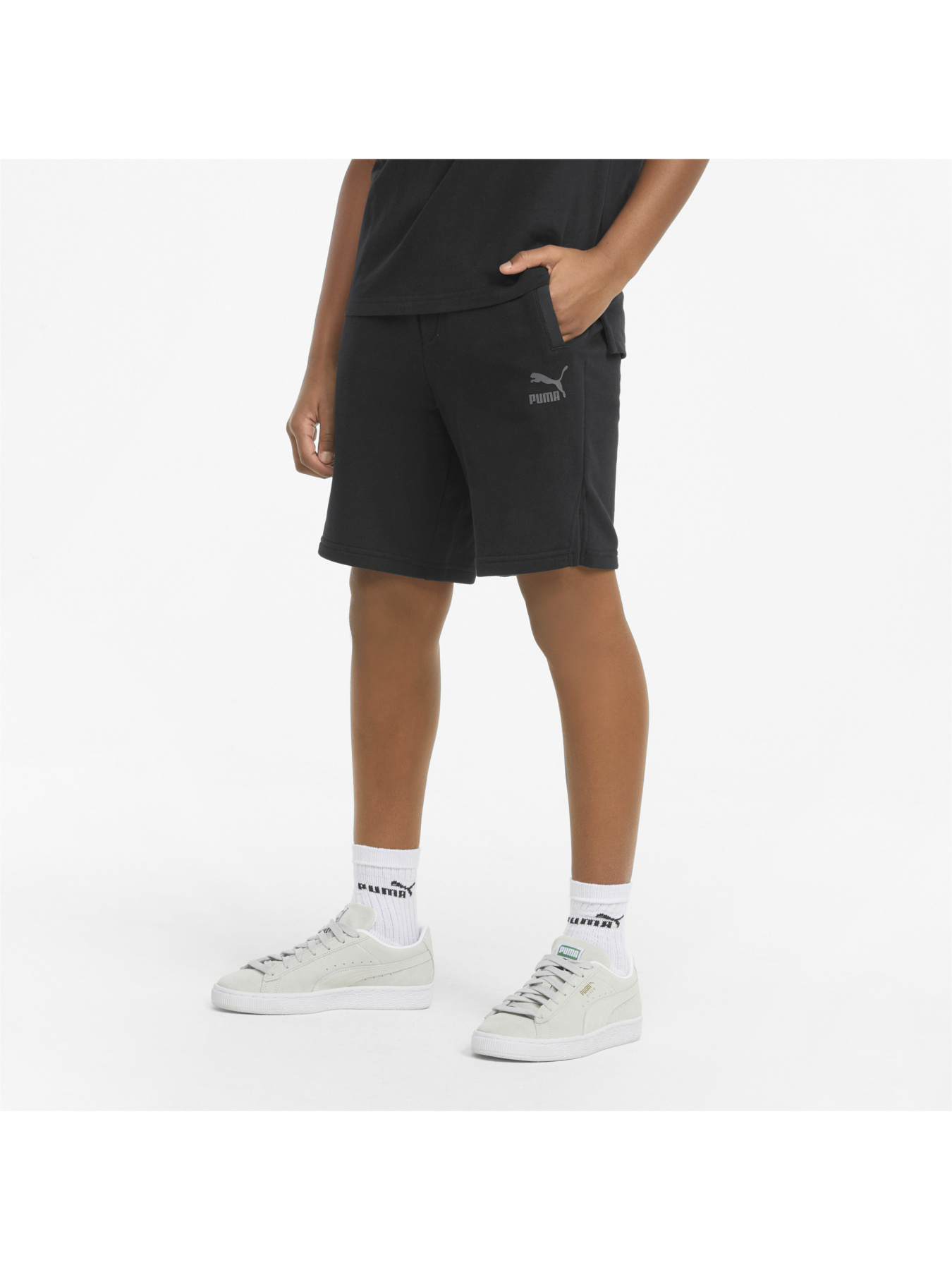 Шорты спортивные PUMA Matchers Shorts модель 533884 Фото
