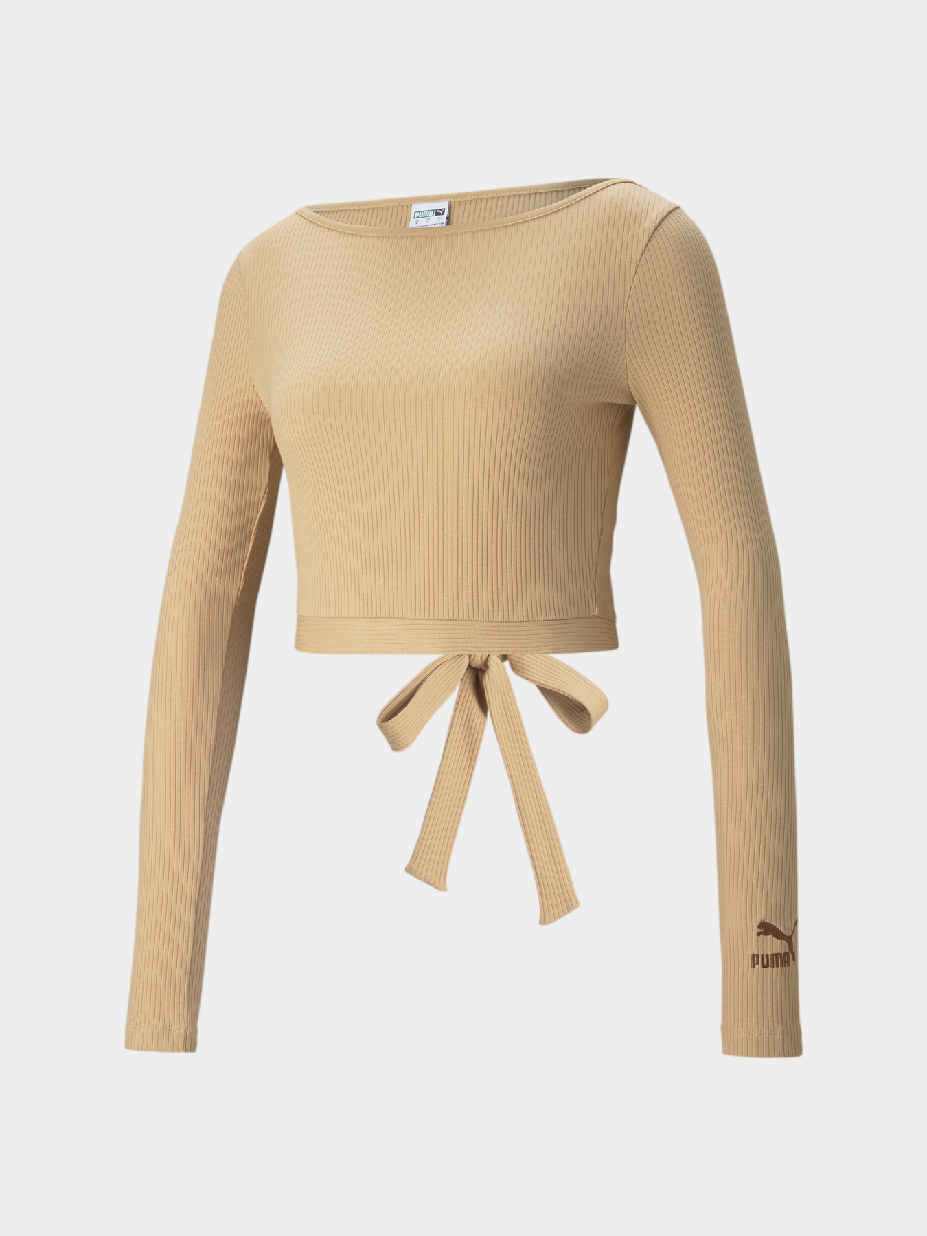 Футболка PUMA Classics Ribbed Ls Top модель 534305 Футболка PUMA Classics Ribbed Ls Top модель 534305 Фото