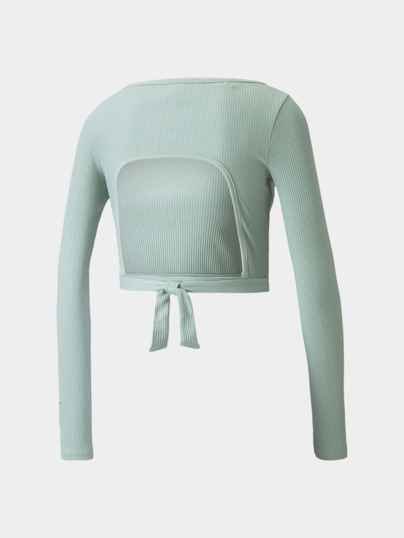 Футболка PUMA Classics Ribbed Ls Top модель 534305 Фото