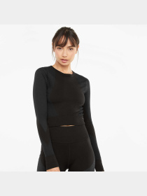 Спортивная кофта PUMA Train Seamless Fitted Ls модель 521029 Спортивная кофта PUMA Train Seamless Fitted Ls модель 521029 Фото