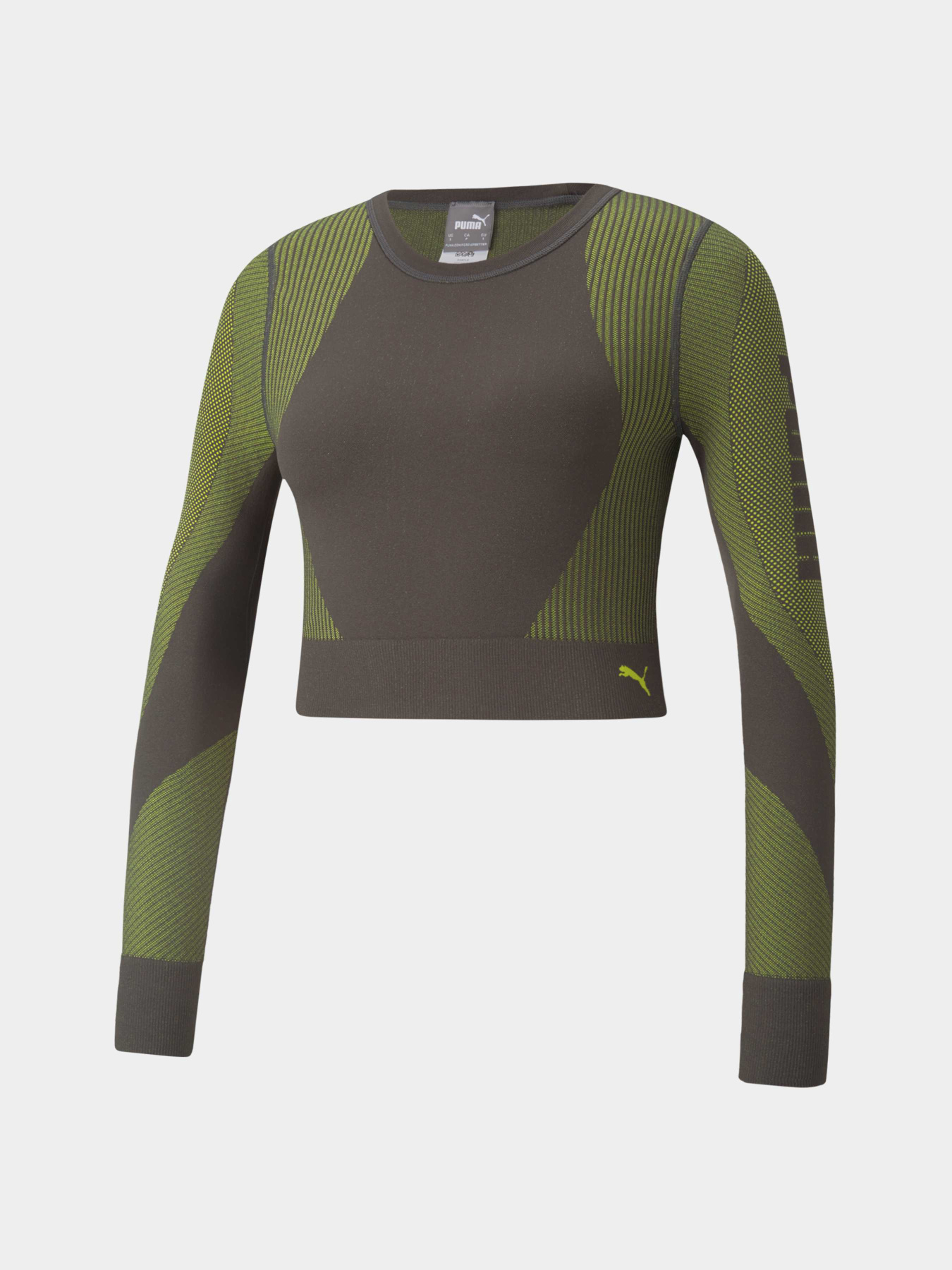 Кофта спортивная PUMA Train Seamless Fitted Ls модель 521029 Фото