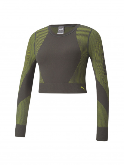 Кофта спортивна PUMA Train Seamless Fitted Ls модель 521029 - фото