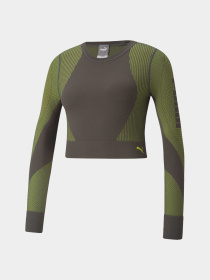 Спортивная кофта PUMA Train Seamless Fitted Ls модель 521029 Фото