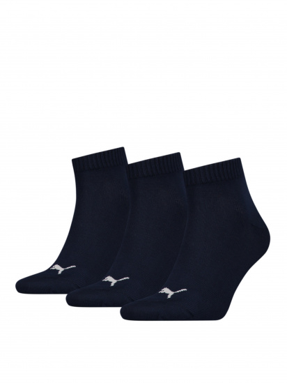 Набір шкарпеток PUMA Unisex Quarter Plain 3p модель 906978 — фото - INTERTOP