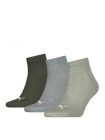 Набор носков PUMA Unisex Quarter Plain 3P модель 906978 Набор носков PUMA Unisex Quarter Plain 3P модель 906978 Фото