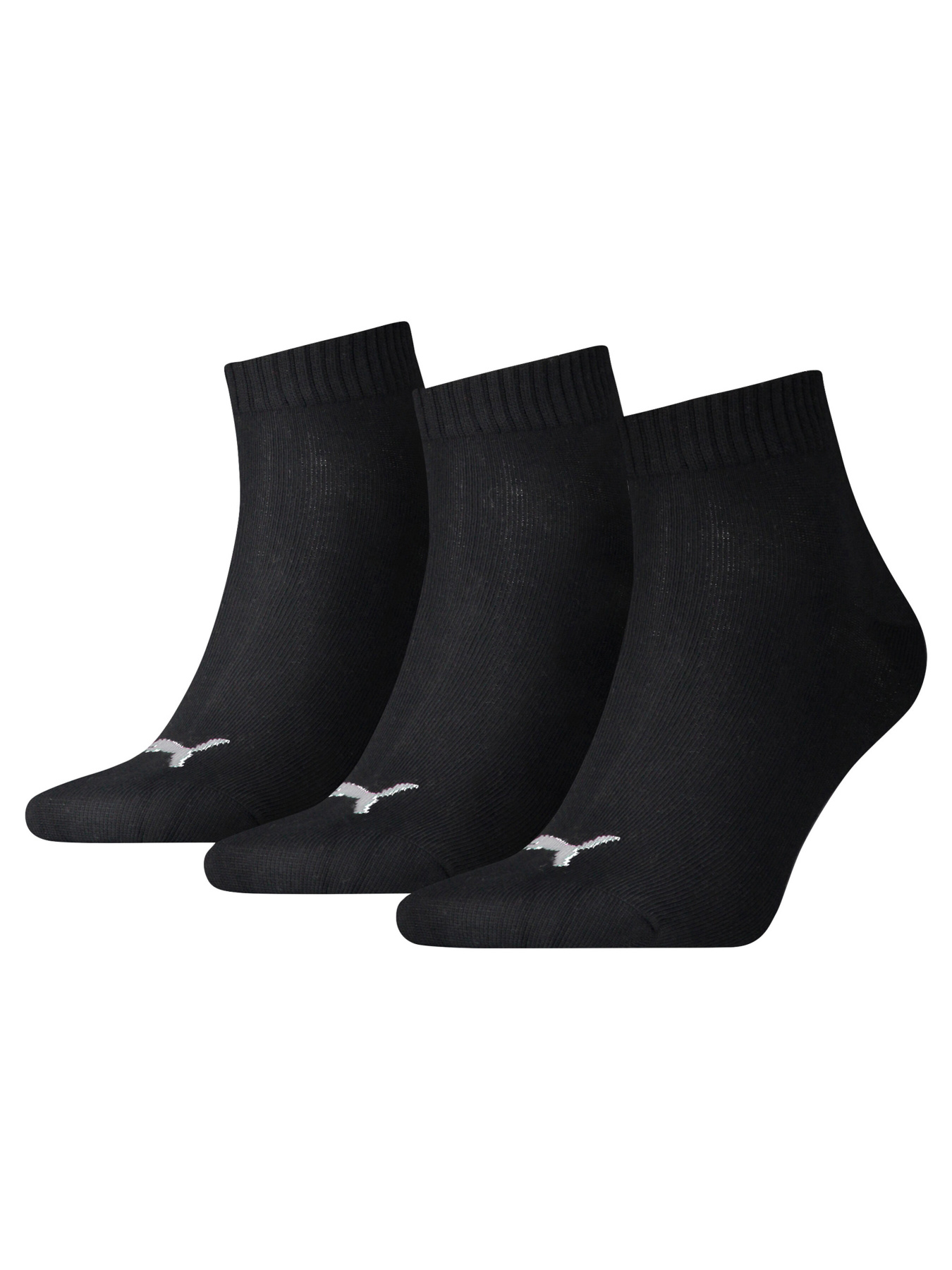 Набор носков PUMA Unisex Quarter Plain 3p модель 906978 Набор носков PUMA Unisex Quarter Plain 3p модель 906978 Фото