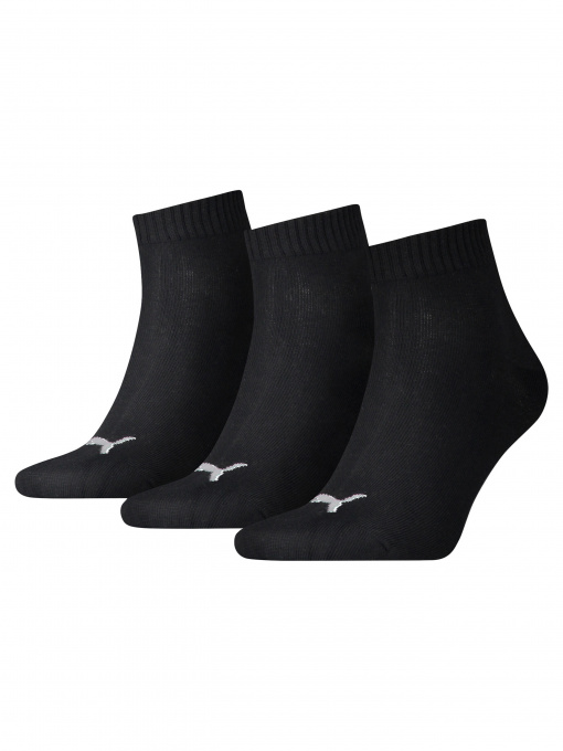 Набор носков PUMA Unisex Quarter Plain 3p модель 906978 Фото