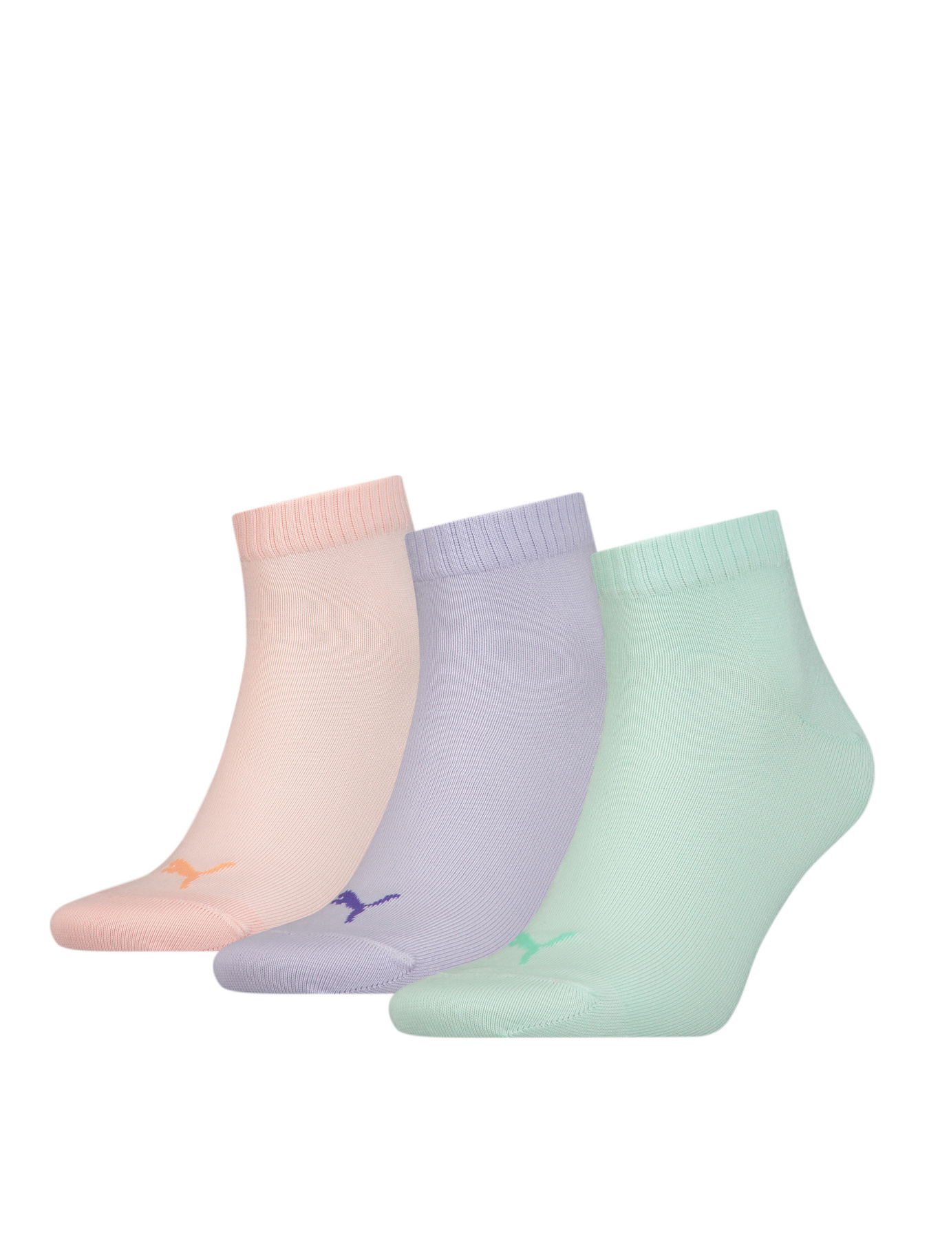 Набор носков PUMA Unisex Quarter Plain 3P модель 906978 Фото