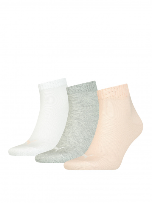 Набір шкарпеток PUMA Unisex Quarter Plain 3P модель 906978 Фото