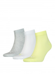 Набор носков PUMA Unisex Quarter Plain 3P модель 906978 Фото