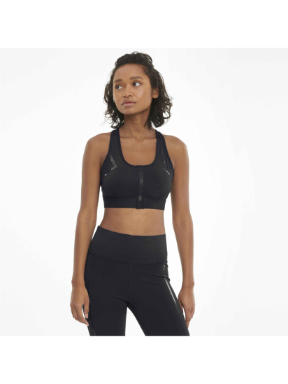 Топ спортивний PUMA High Impact Front Zip Bra модель 520295 — фото 5 - INTERTOP