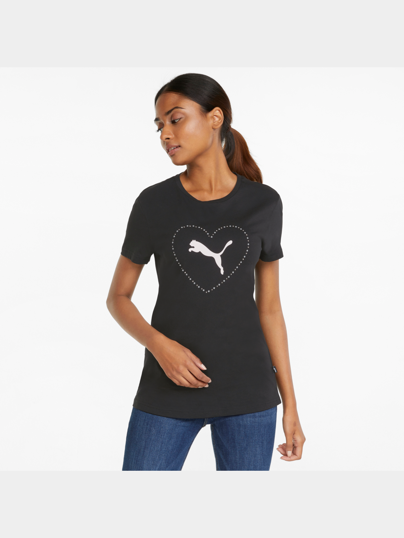 Футболка PUMA Valentine’s Day Graphic Tee модель 848408 Фото