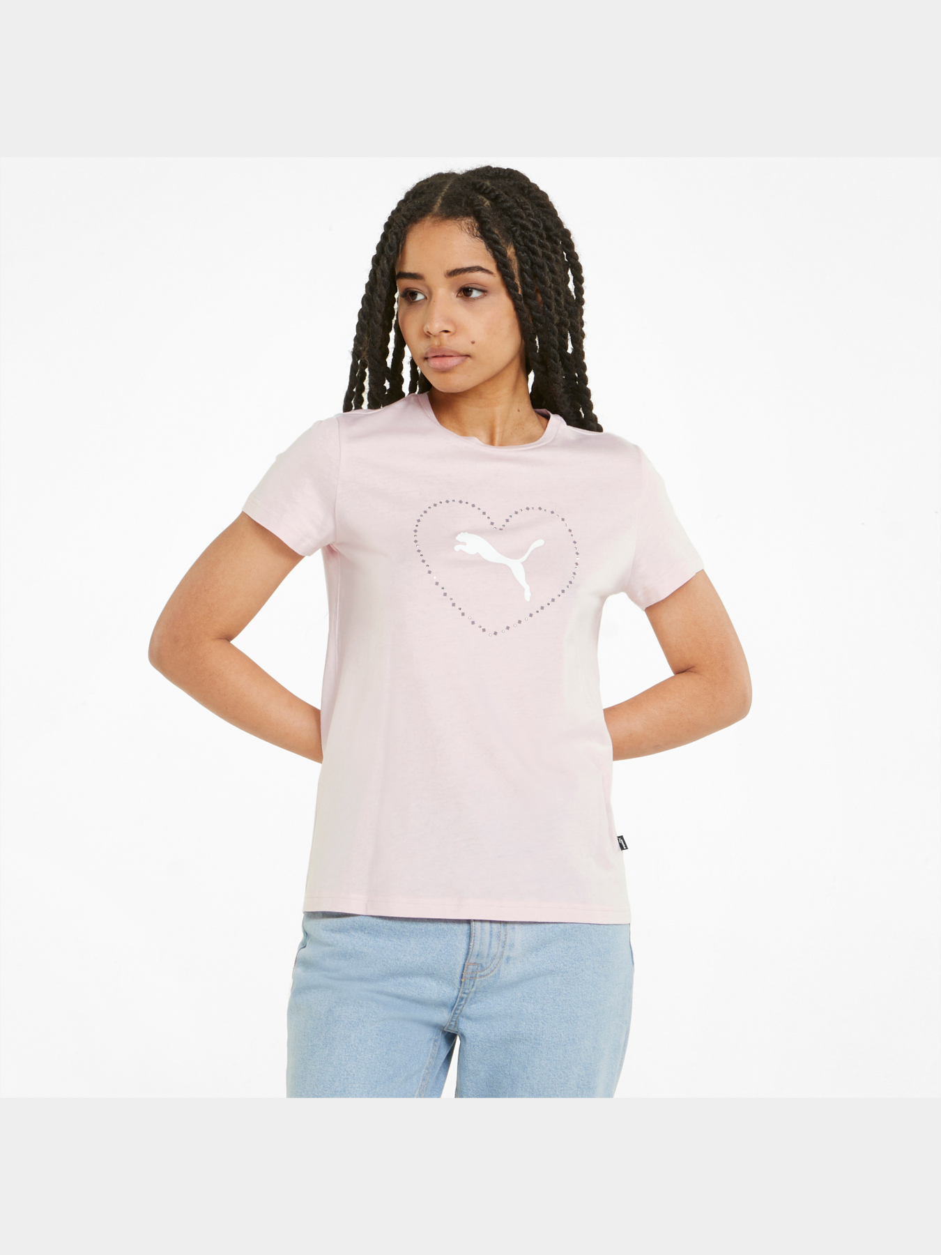 Футболка PUMA Valentine’s Day Graphic Tee модель 848408 Фото