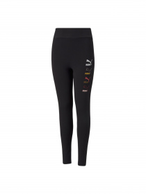 Спортивные леггинсы PUMA Classics Graphics Leggings модель 589291 Фото