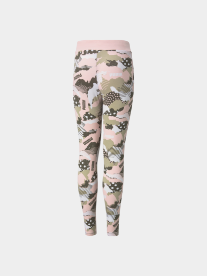 Леггинсы спортивные PUMA Alpha Aop Leggings модель 589236 — фото - INTERTOP
