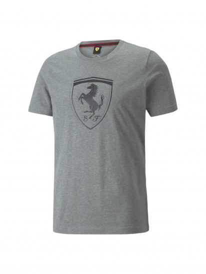 Футболка PUMA Ferrari Race Tonal Shield Te модель 533752 — фото 3 - INTERTOP