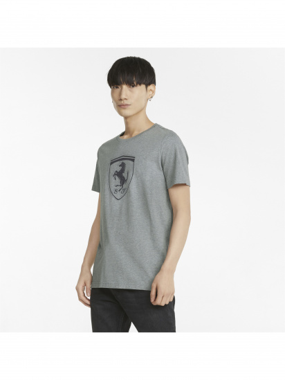 Футболка PUMA Ferrari Race Tonal Shield Te модель 533752 - фото