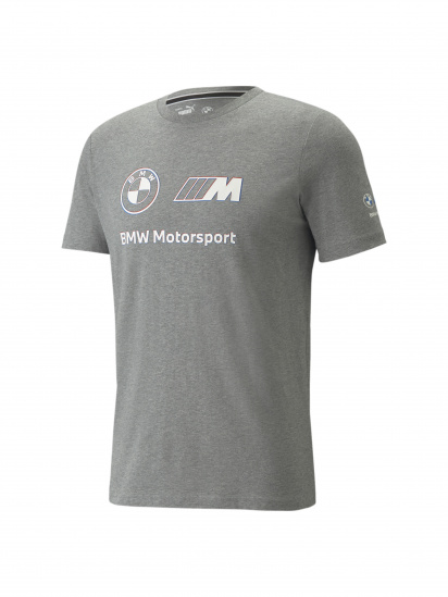 Футболка спортивна PUMA Bmw Mms Logo Tee+ модель 533398 - фото
