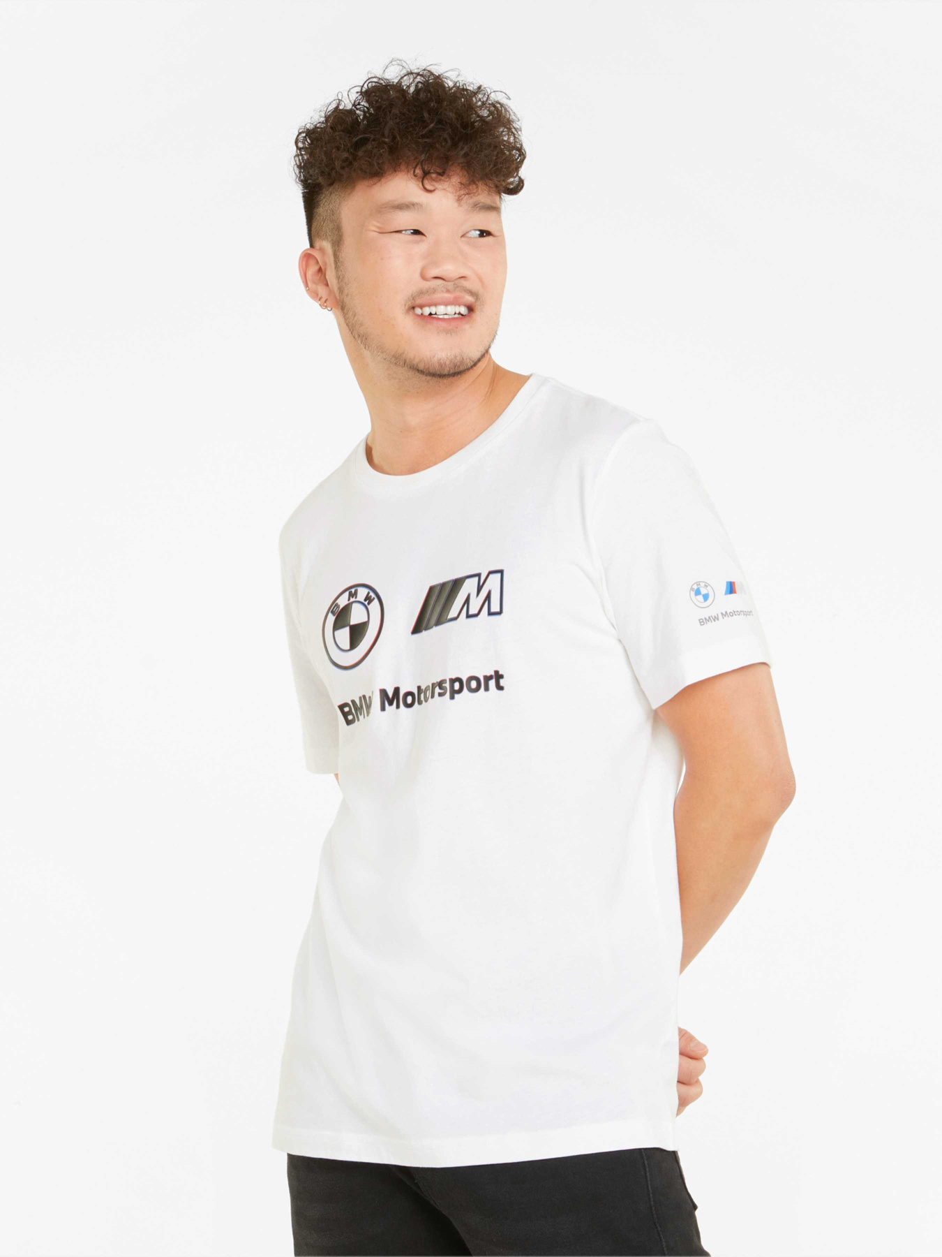 Футболка PUMA Bmw Mms Logo Tee+ модель 533398 Фото