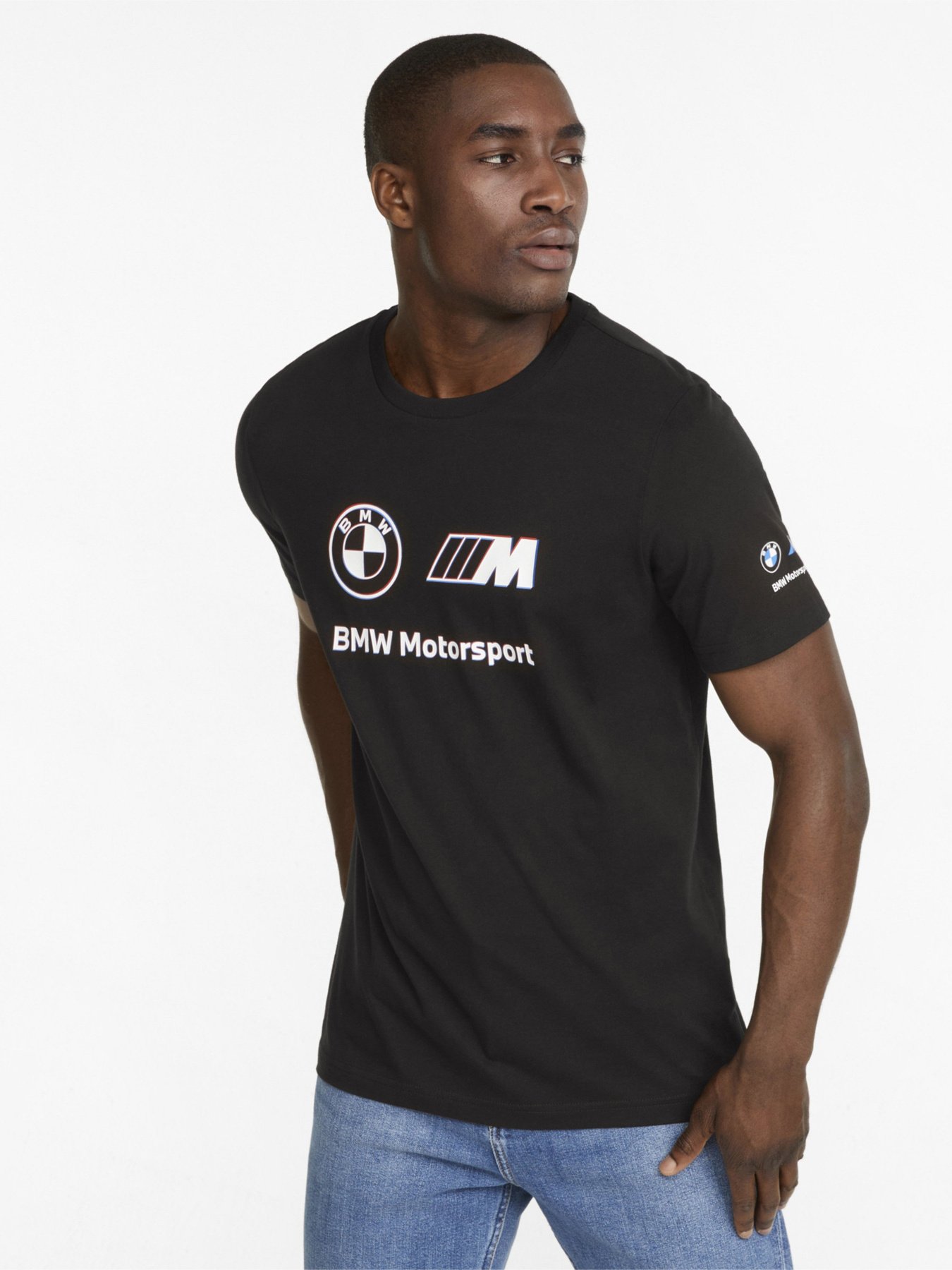 Футболка PUMA Bmw Mms Logo Tee+ модель 533398 Фото