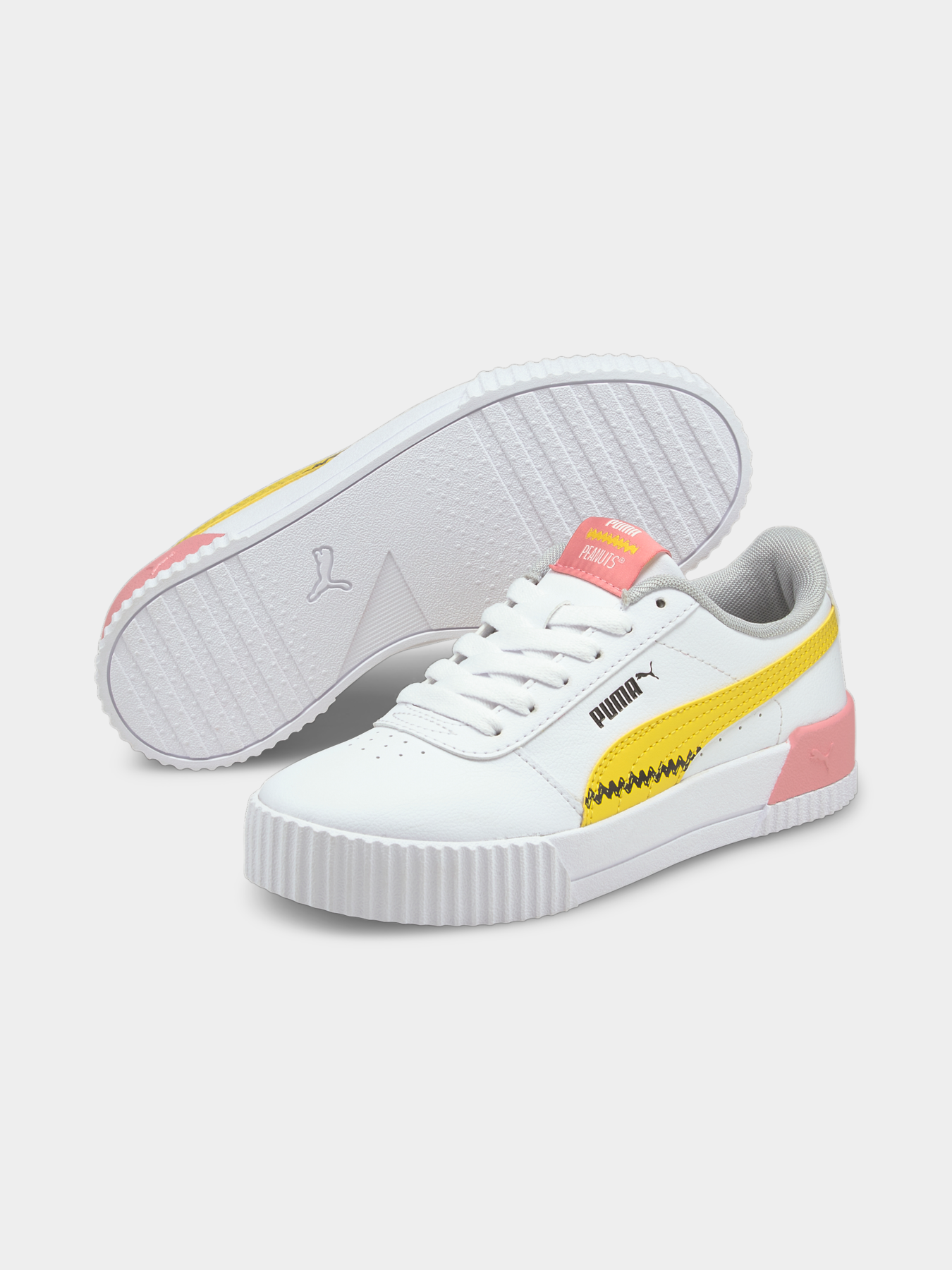 Кросівки повсякденні PUMA Peanuts Carina Jr модель 381877 Фото