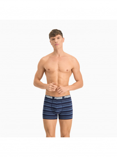 Набір трусів PUMA Heritage Stripe Boxer 2 модель 907838 — фото 4 - INTERTOP