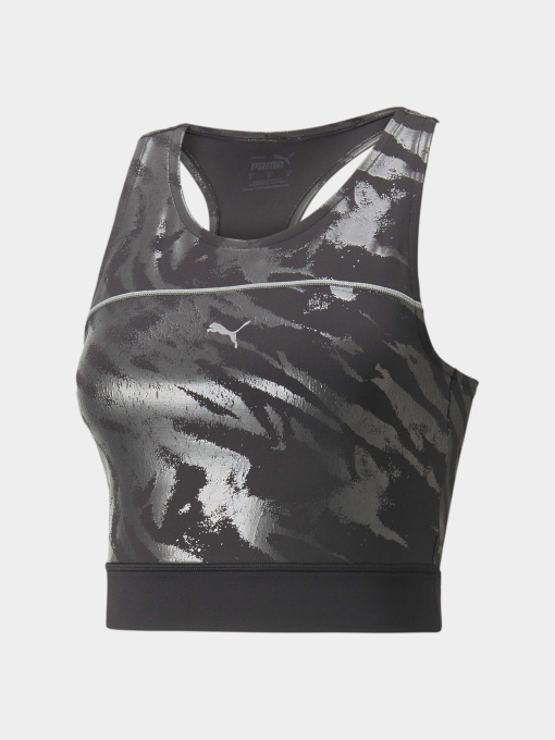 Топ спортивный PUMA Run High Shine Crop Tank W модель 521066 Фото