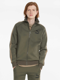 Кофта спортивная PUMA Iconic T7 Track Jkt Dk модель 530745 Фото