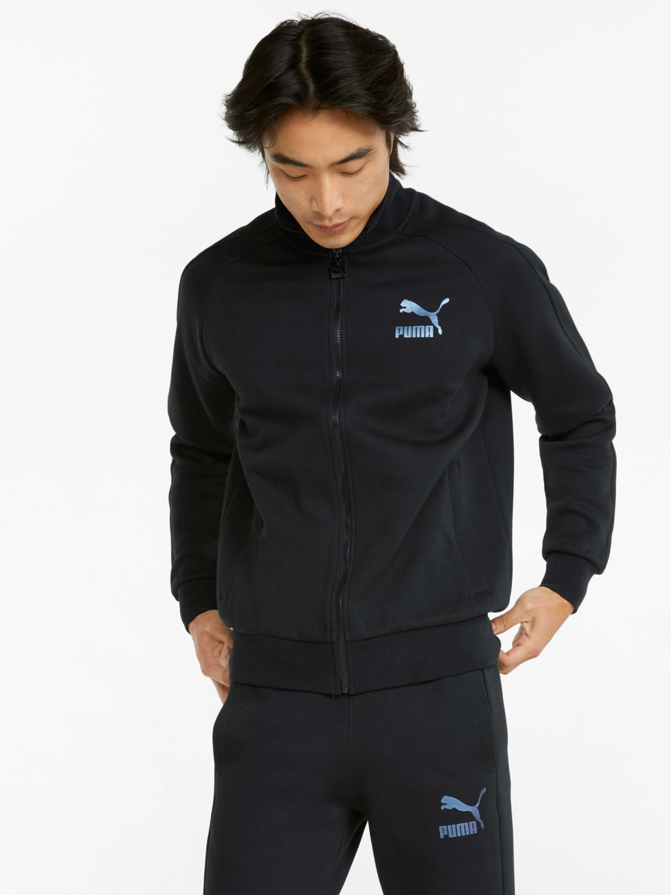 Кофта спортивная PUMA Iconic T7 Track Jkt Dk модель 530745 Фото