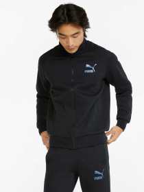 Кофта спортивная PUMA Iconic T7 Track Jkt Dk модель 530745 Фото