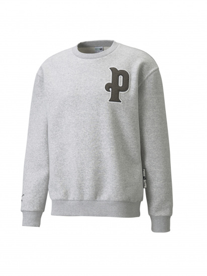 Світшот PUMA Team Crew модель 534314 - фото