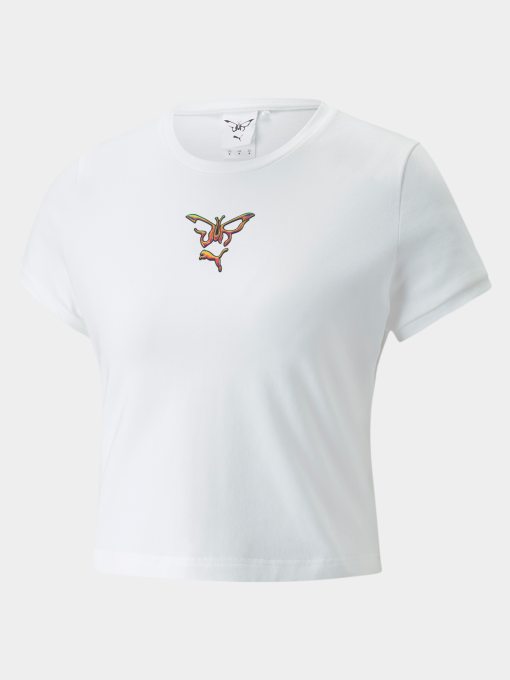 Футболка PUMA x Dua Lipa Slim Tee модель 534737 Фото