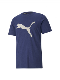 Футболка спортивная PUMA Train Fav Heather Cat Ss Tee модель 520139 Фото