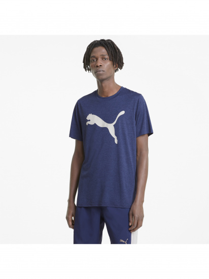 Футболка спортивна PUMA Train Fav Heather Cat Ss Tee модель 520139 — фото 3 - INTERTOP