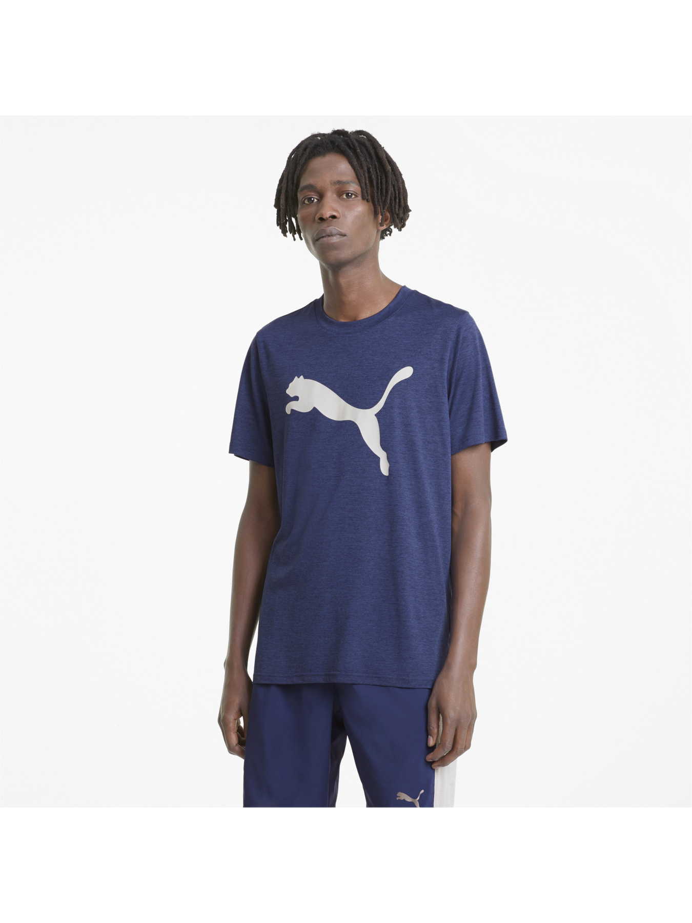 Спортивна футболка PUMA Train Fav Heather Cat Ss Tee модель 520139 Фото