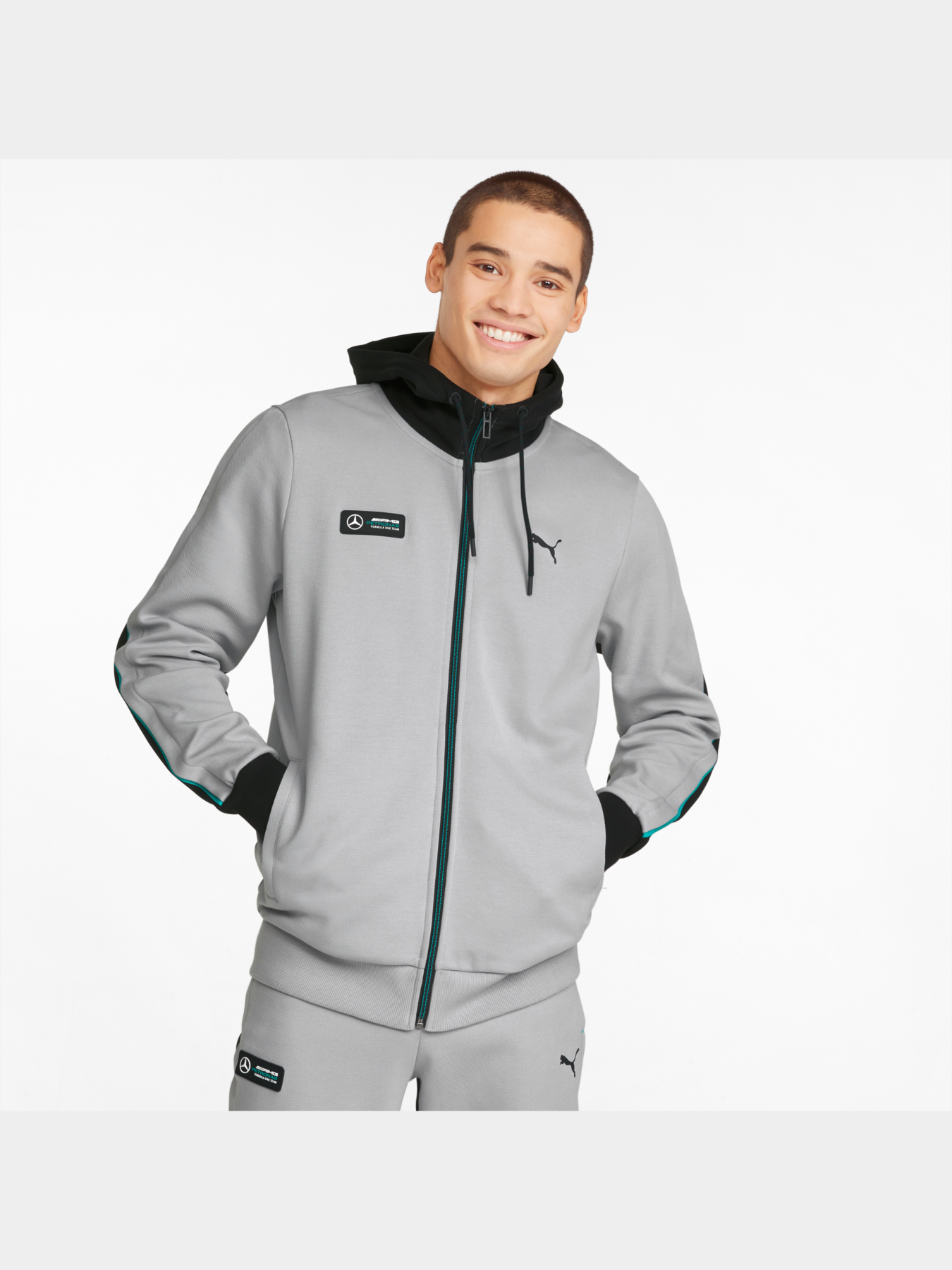 Свитшот PUMA Mapf1 Hooded Sweat Jacket модель 533607 Фото
