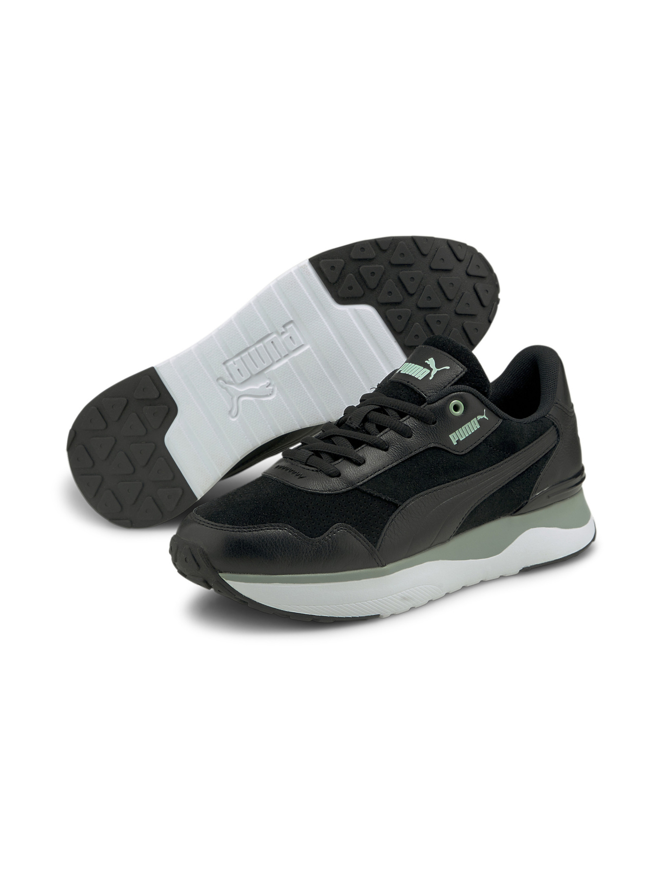 Кроссовки повседневные PUMA R78 Voyage Premium модель 382718 Кроссовки повседневные PUMA R78 Voyage Premium модель 382718 Фото