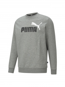 Світшот PUMA Ess+ 2 Col Big Logo Crew модель 586762 Фото